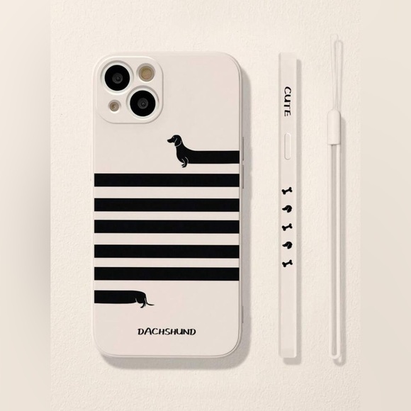 NEW Dachshund Black and Cream iPhone Cases. - Picture 3 of 3